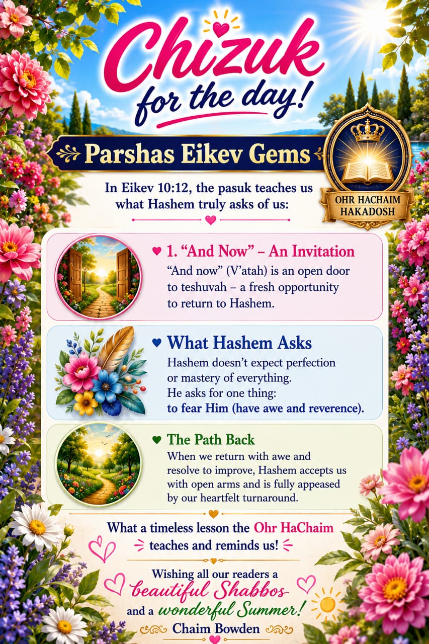 Ohr HaChaim HaKadosh Gems - Rabbi Chaim Bowden