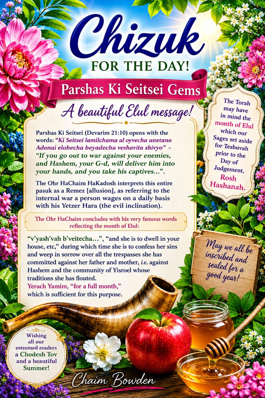 Ohr HaChaim HaKadosh Gems - Rabbi Chaim Bowden
