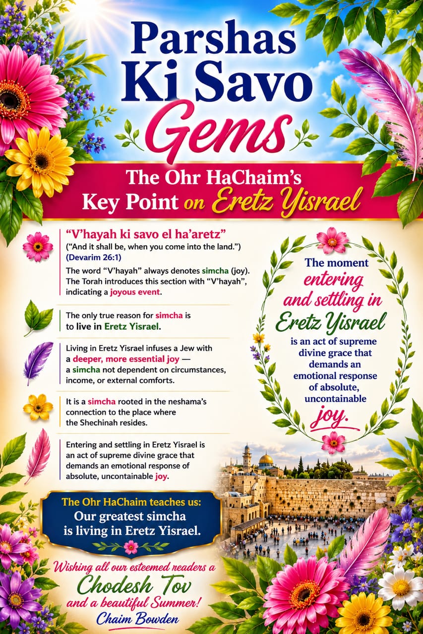 Ohr HaChaim HaKadosh Gems - Rabbi Chaim Bowden