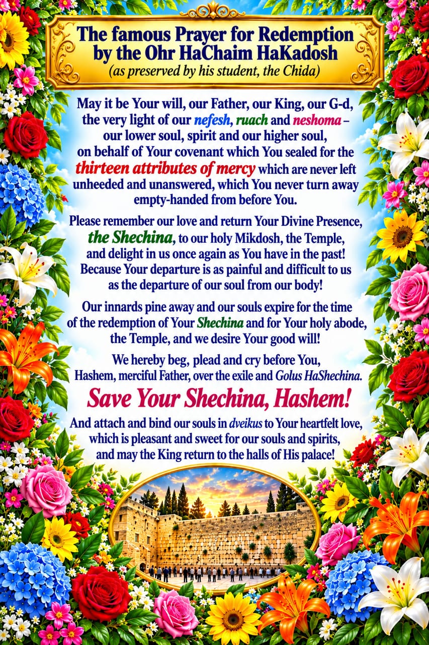Ohr HaChaim HaKadosh Gems - Rabbi Chaim Bowden
