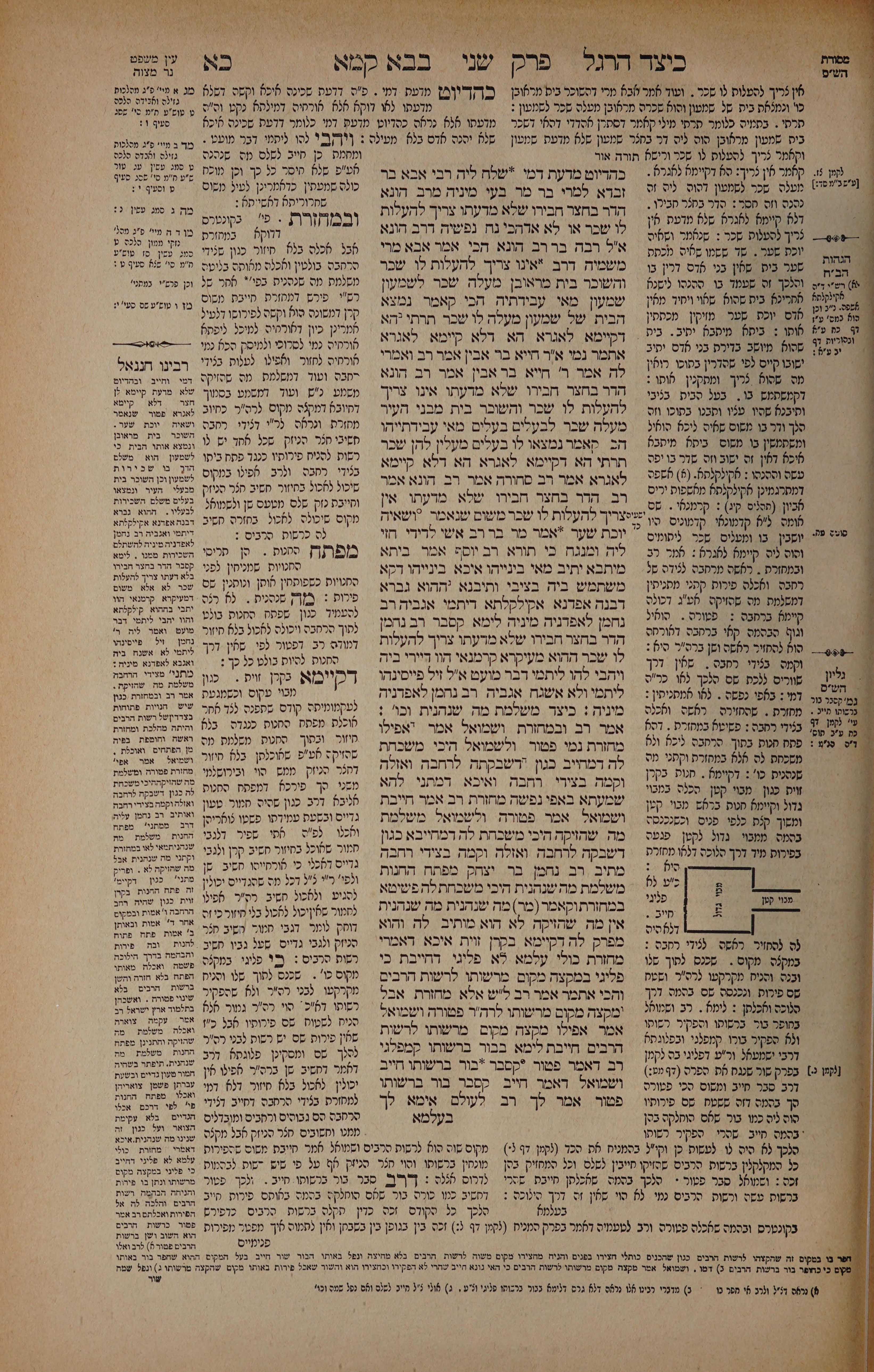 Bava Kamma 21 — amud alef