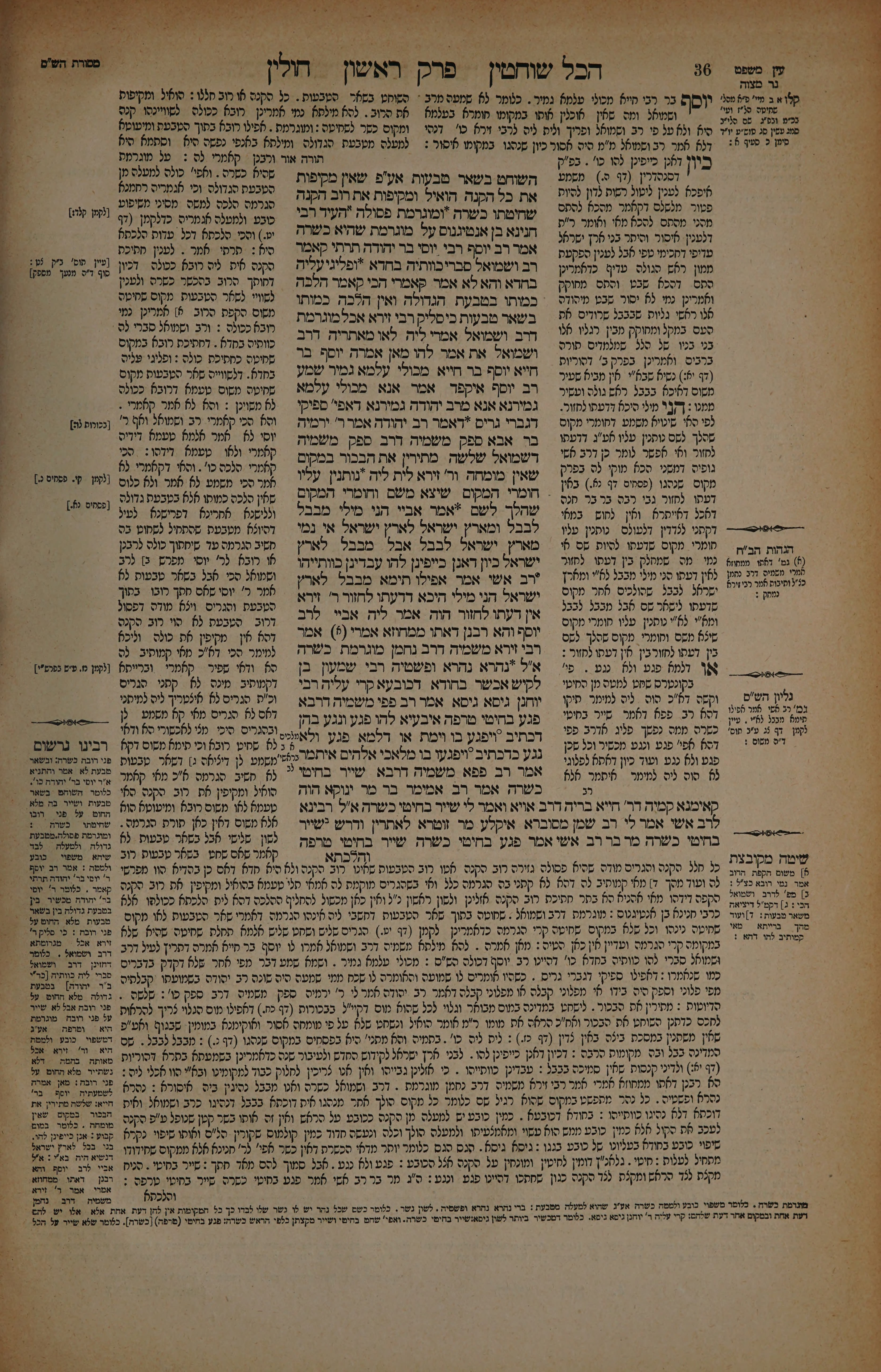 Chullin 18 — amud beis