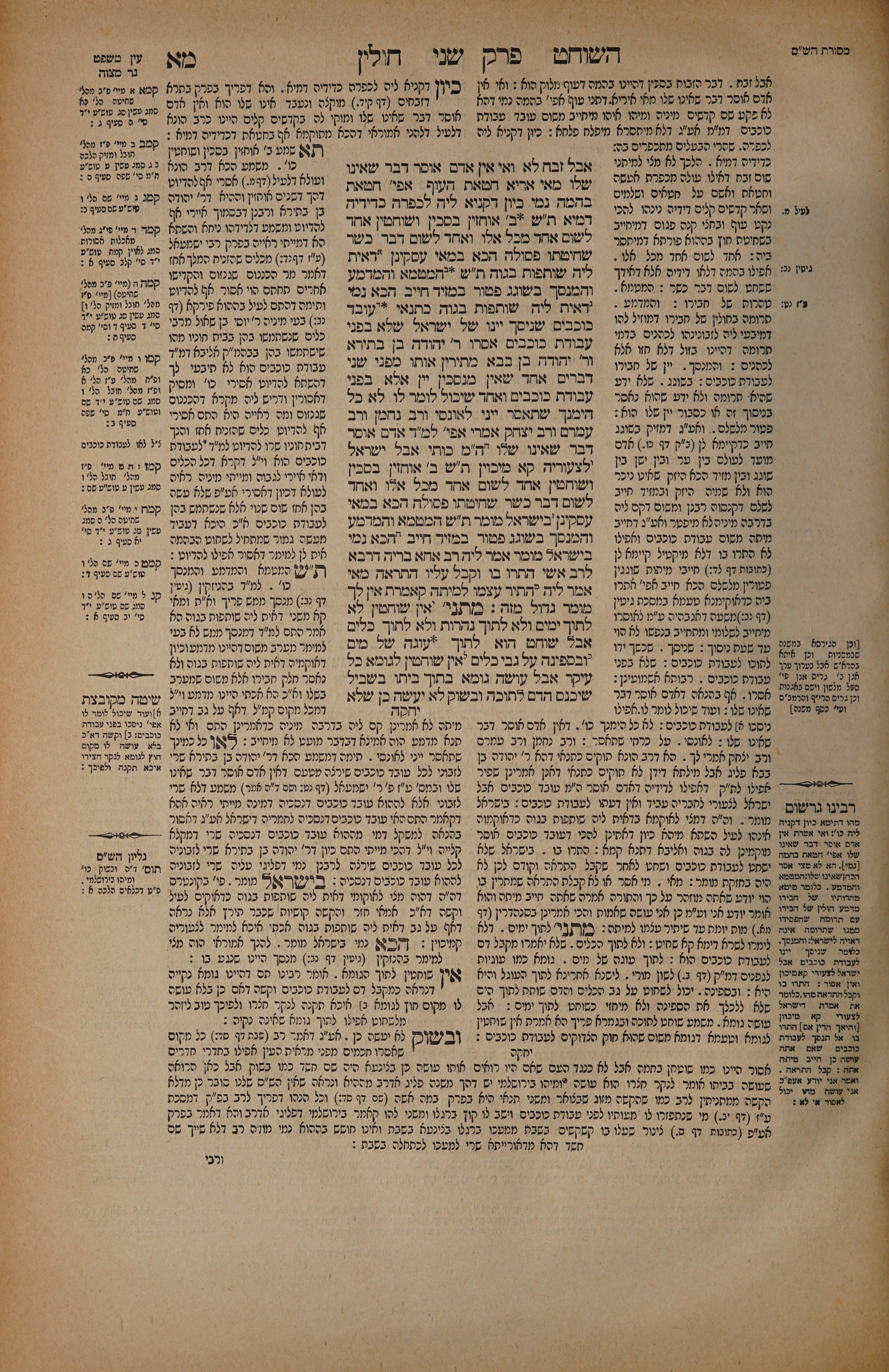Chullin 41 — amud alef