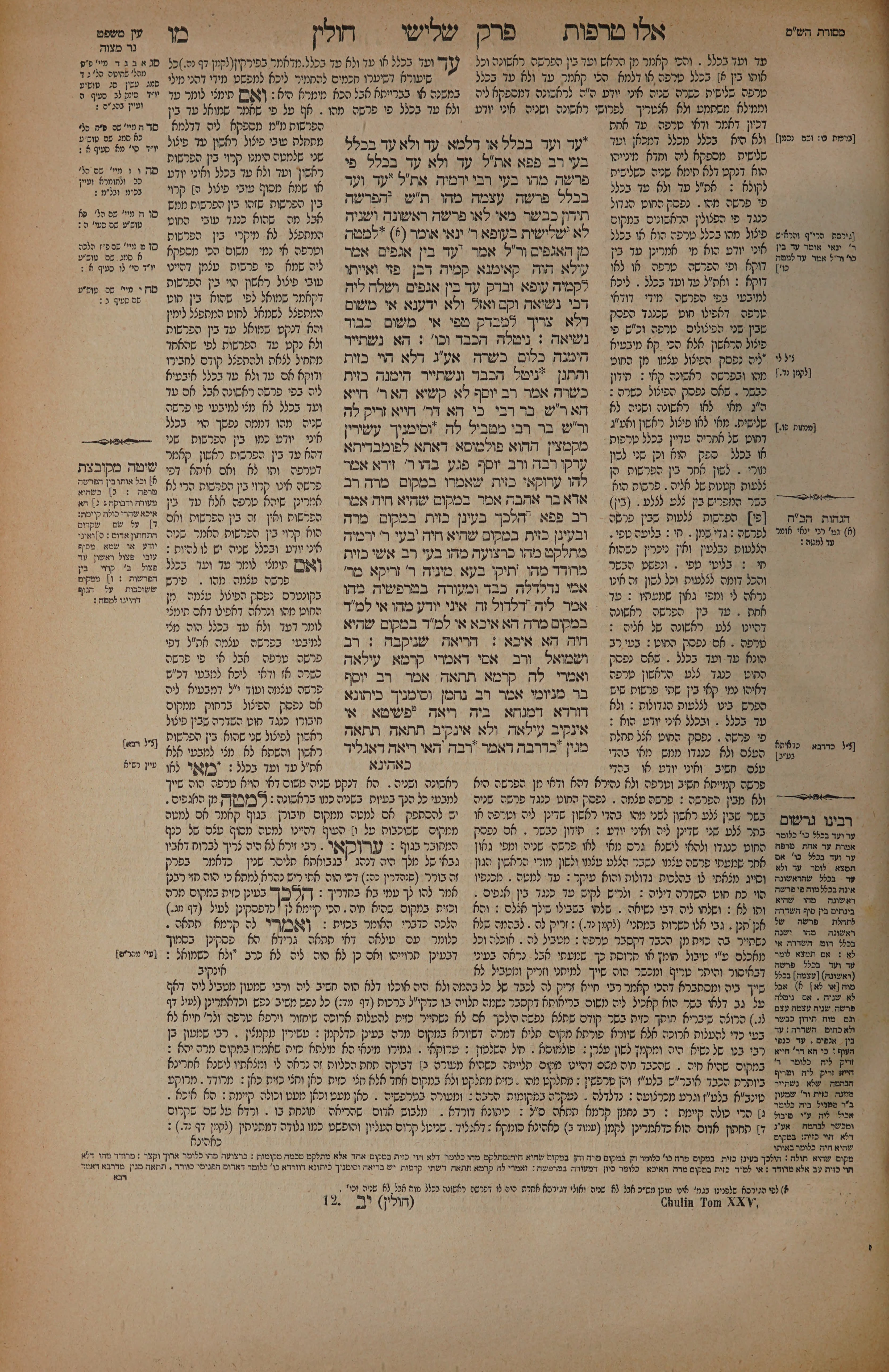 Chullin 46 — amud alef
