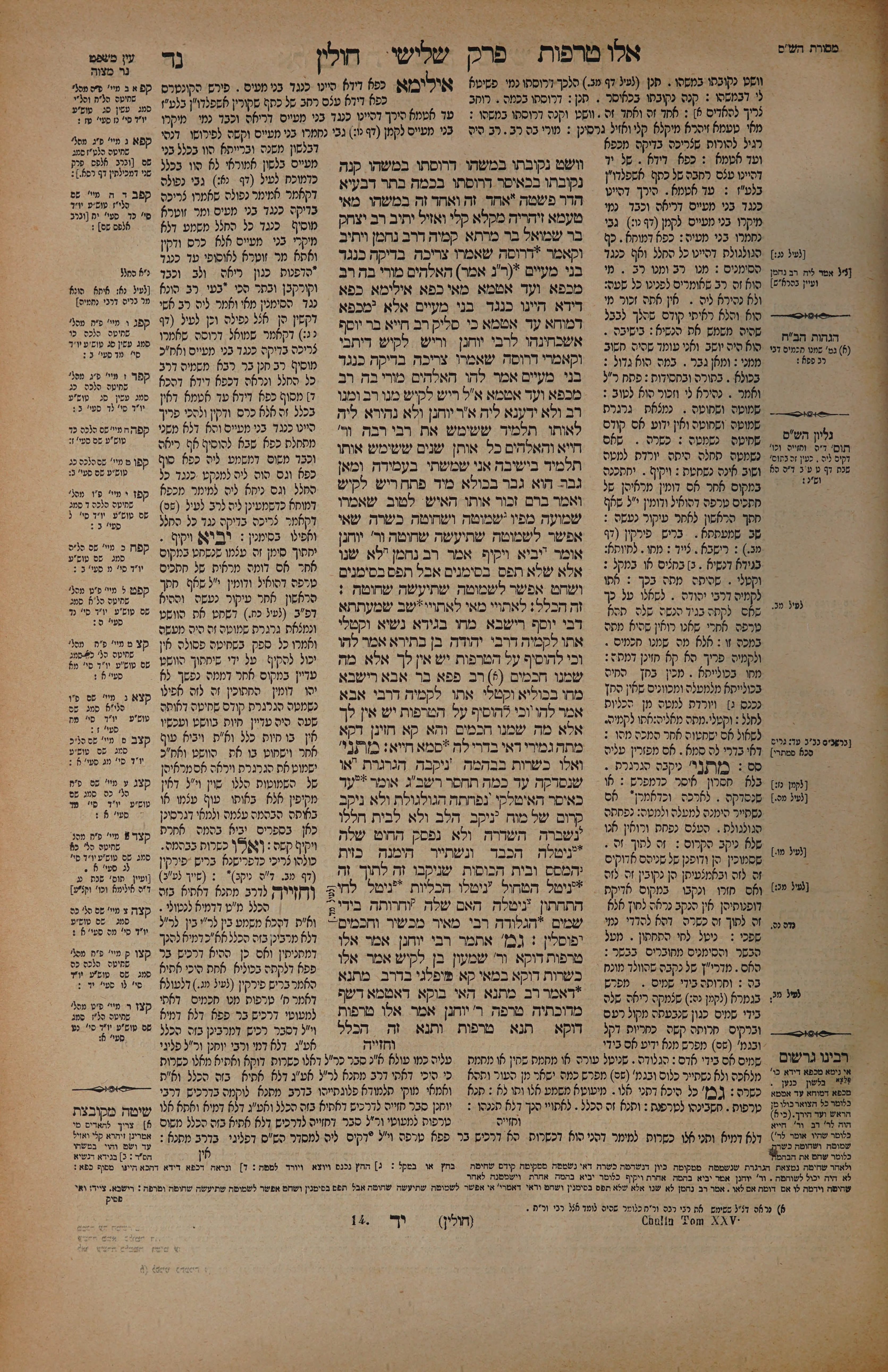 Chullin 54 — amud alef