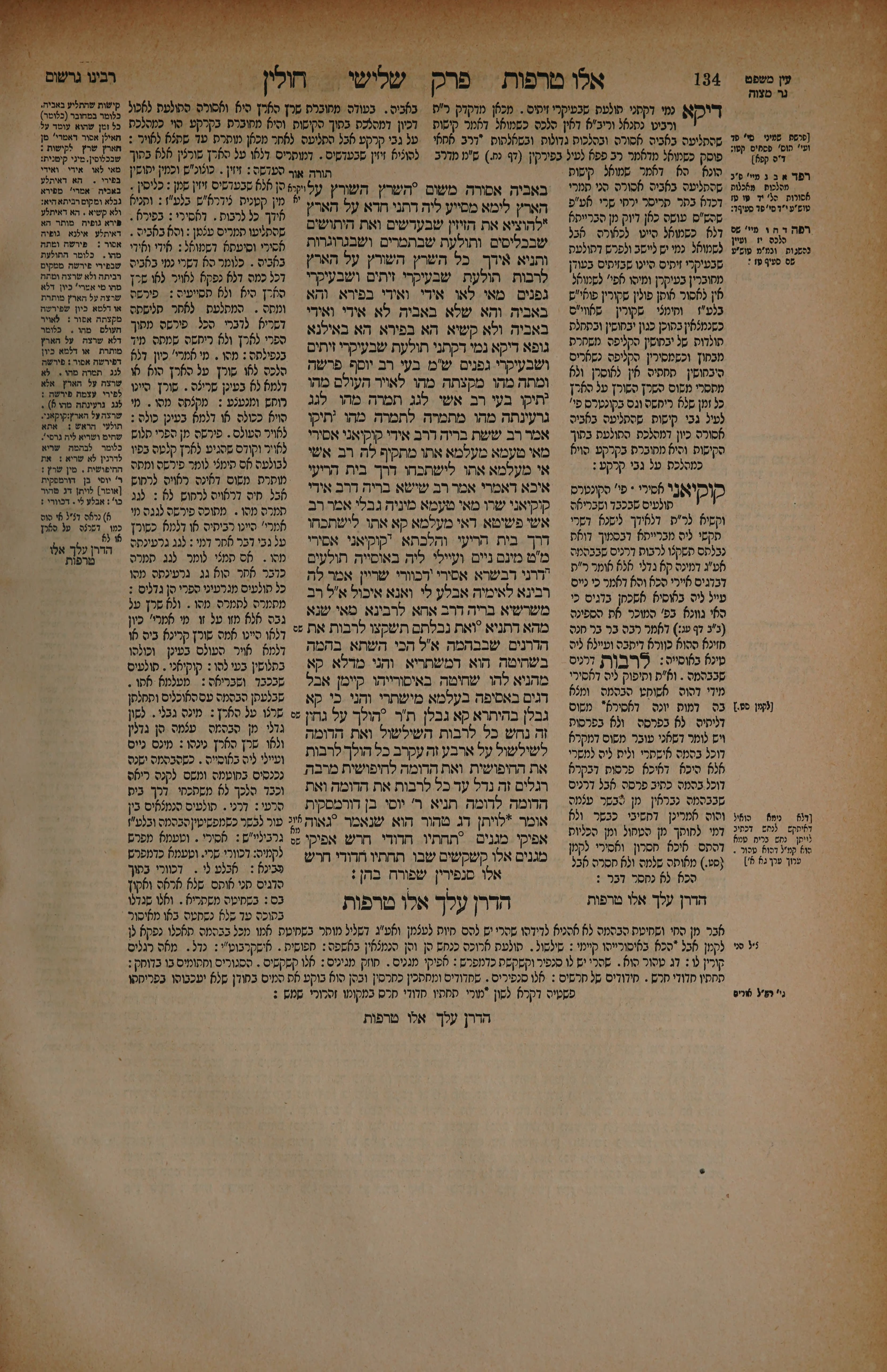 Chullin 67 — amud beis