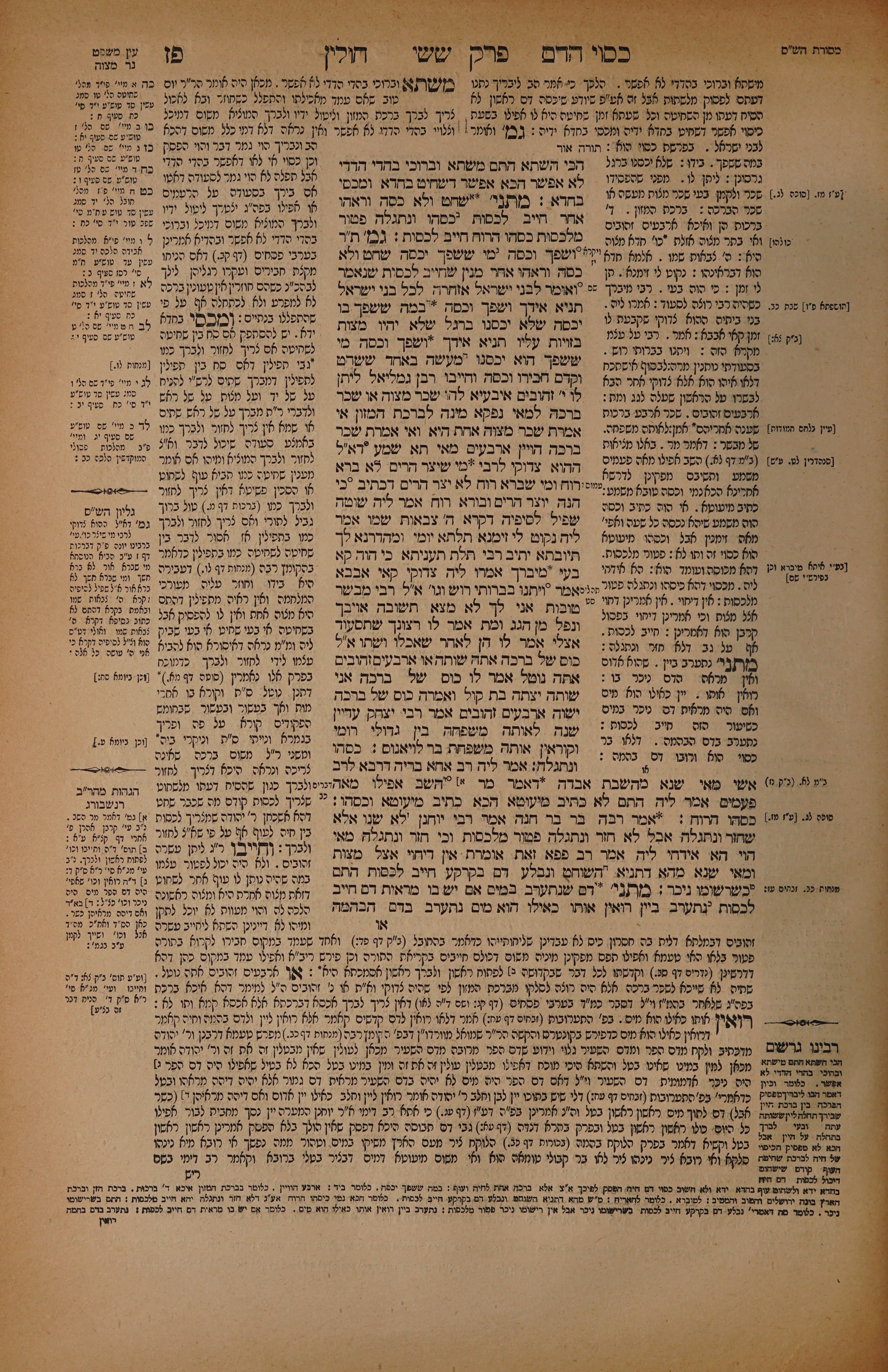 Chullin 87 — amud alef
