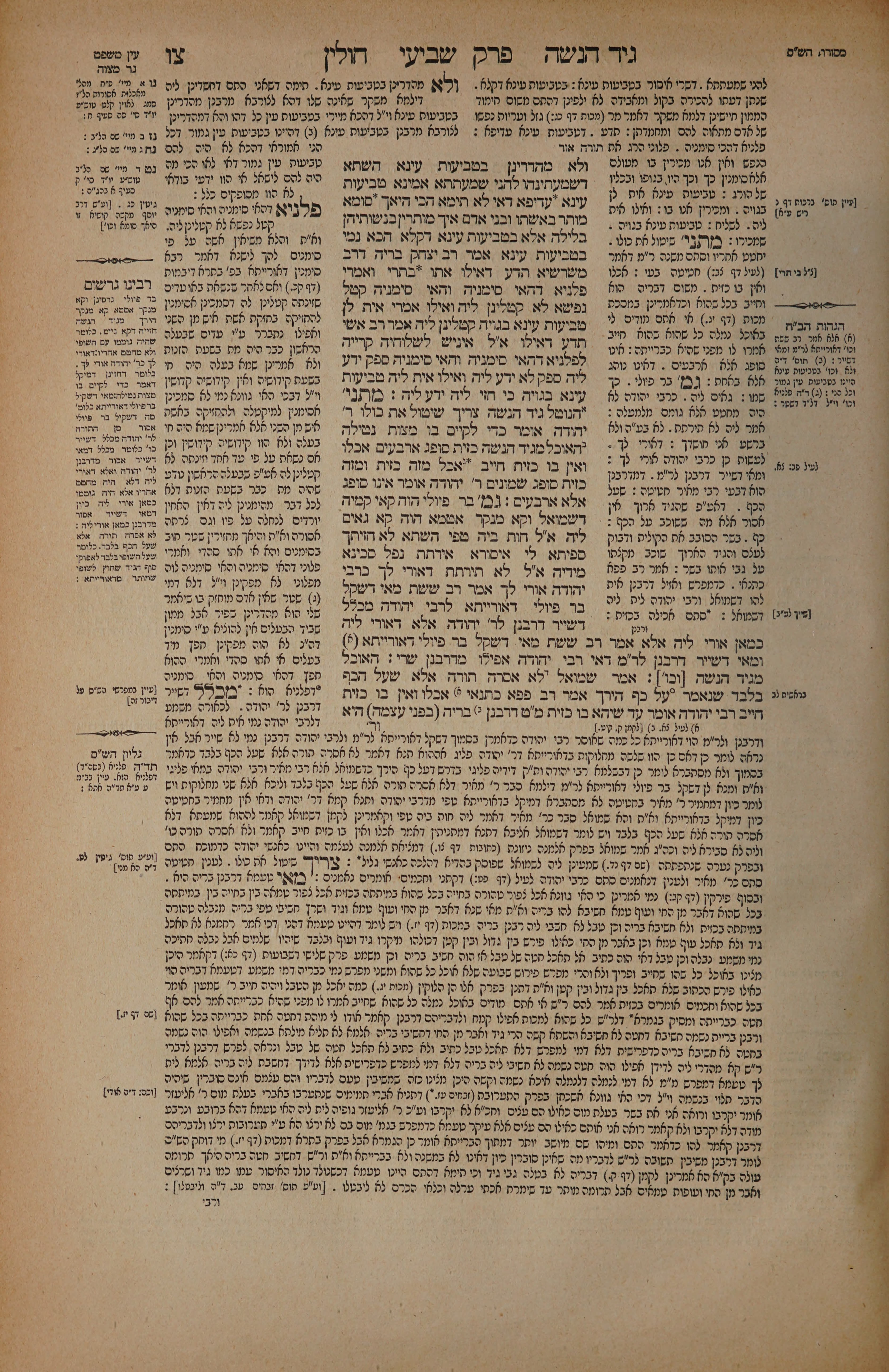 Chullin 96 — amud alef