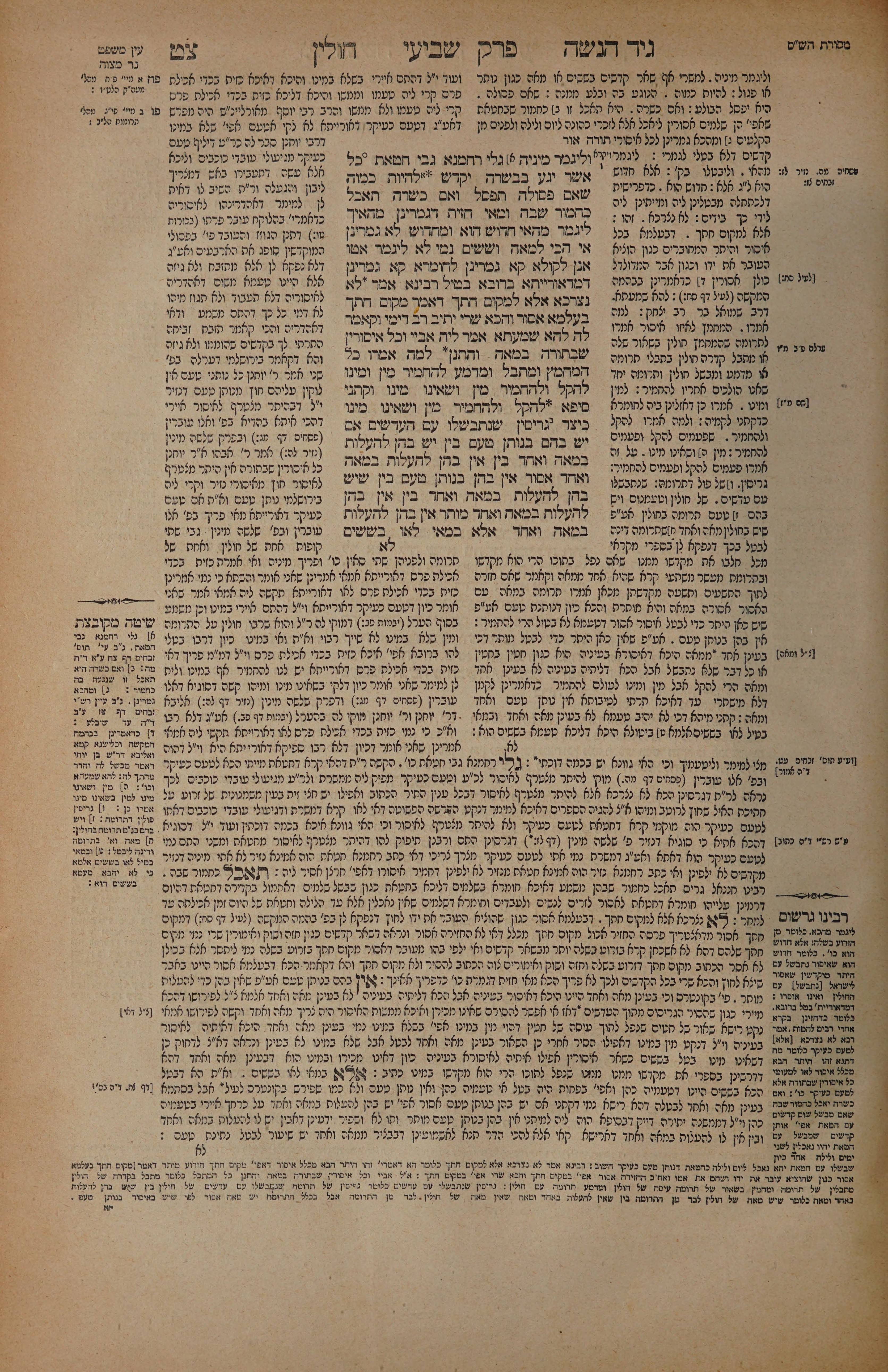 Chullin 99 — amud alef