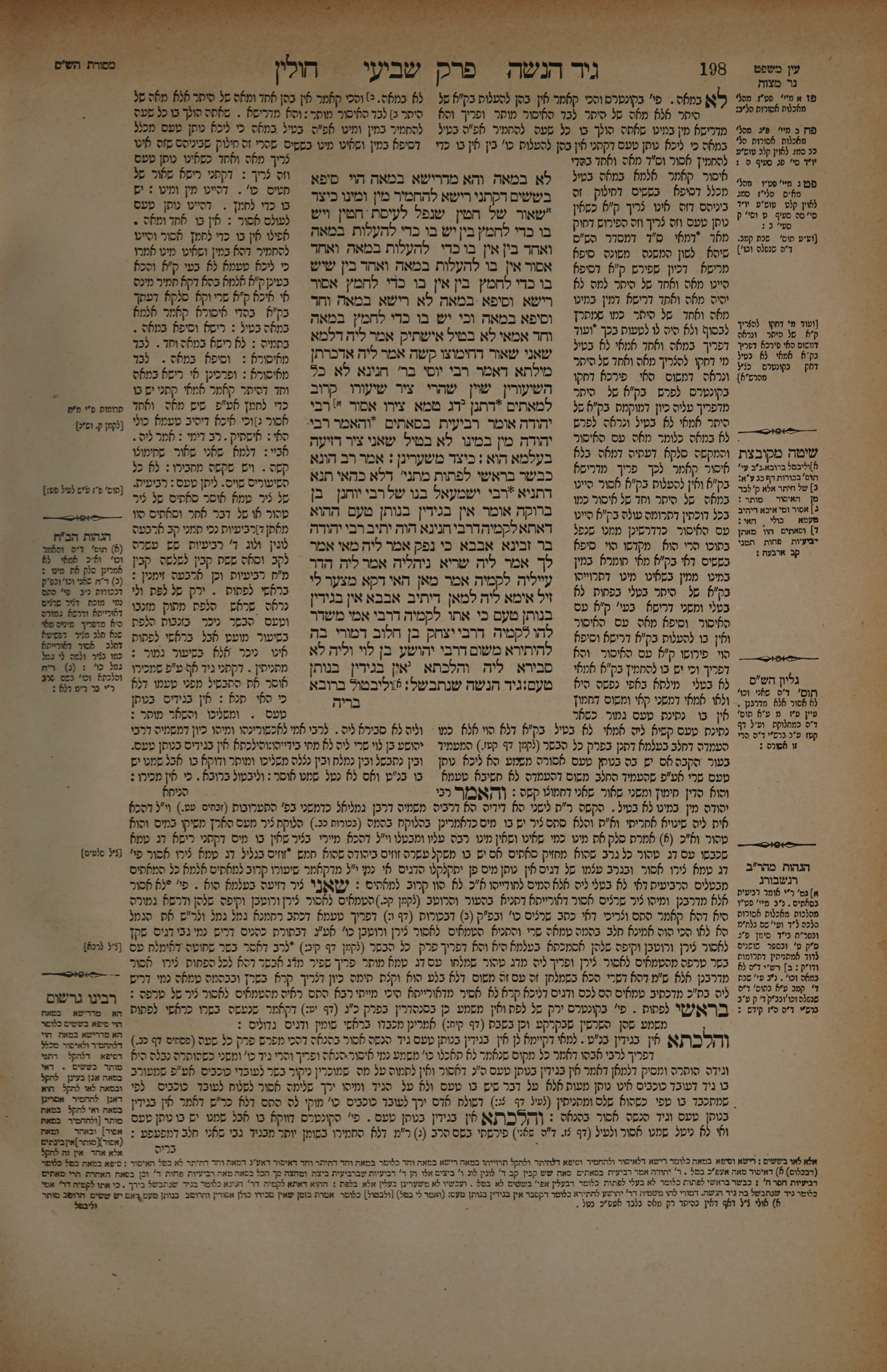 Chullin 99 — amud beis
