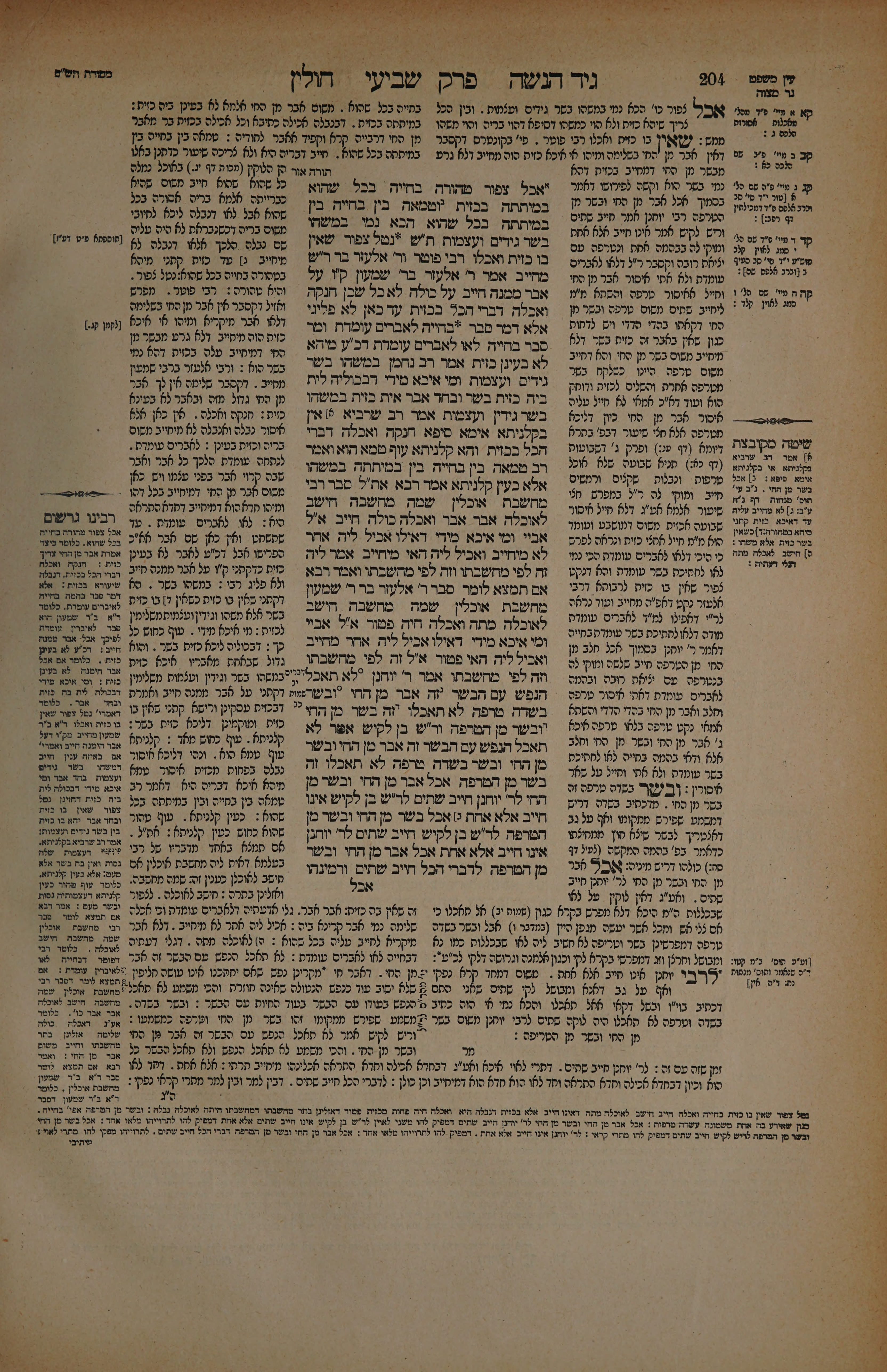 Chullin 102 — amud beis