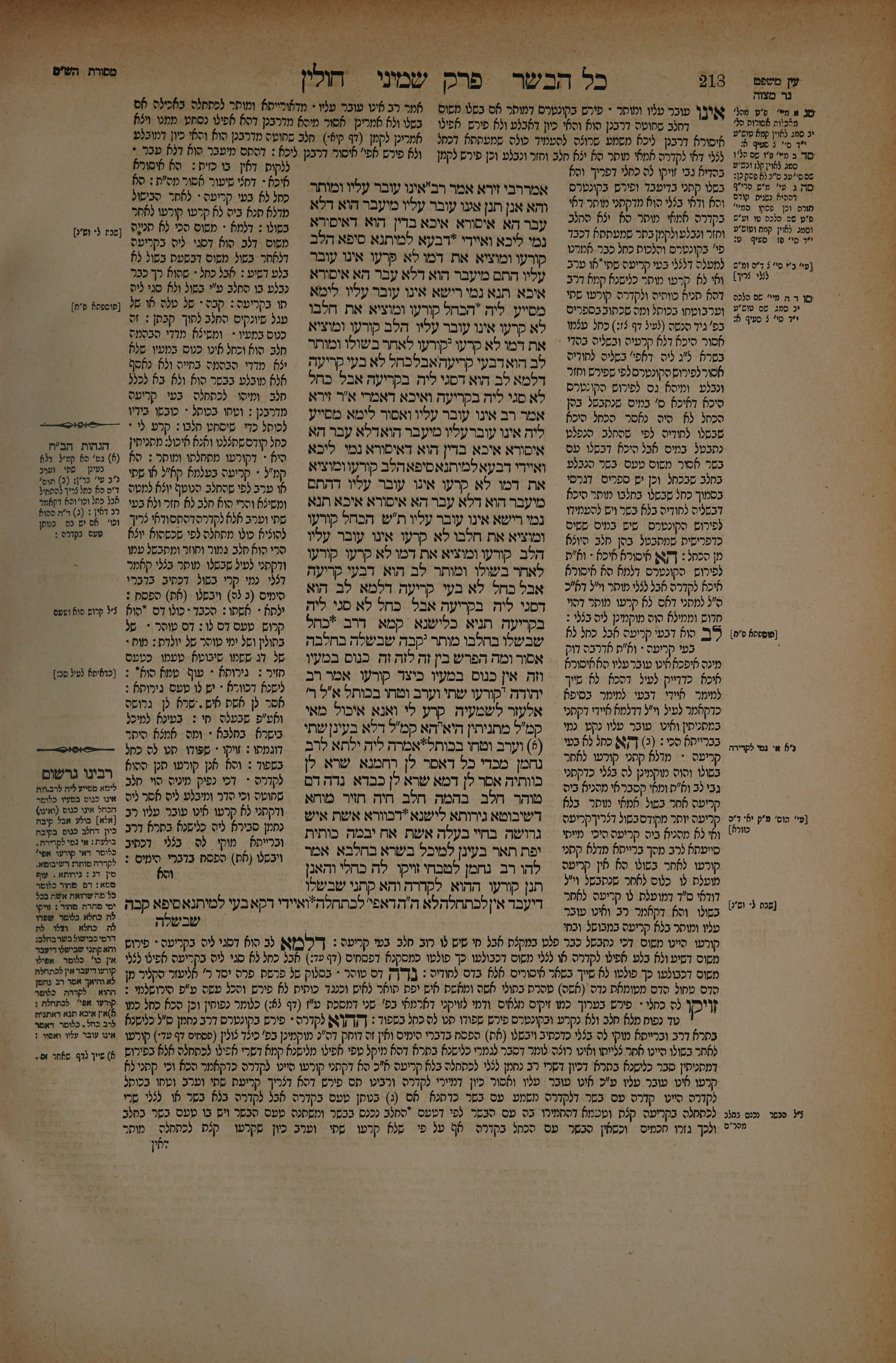 Chullin 109 — amud beis