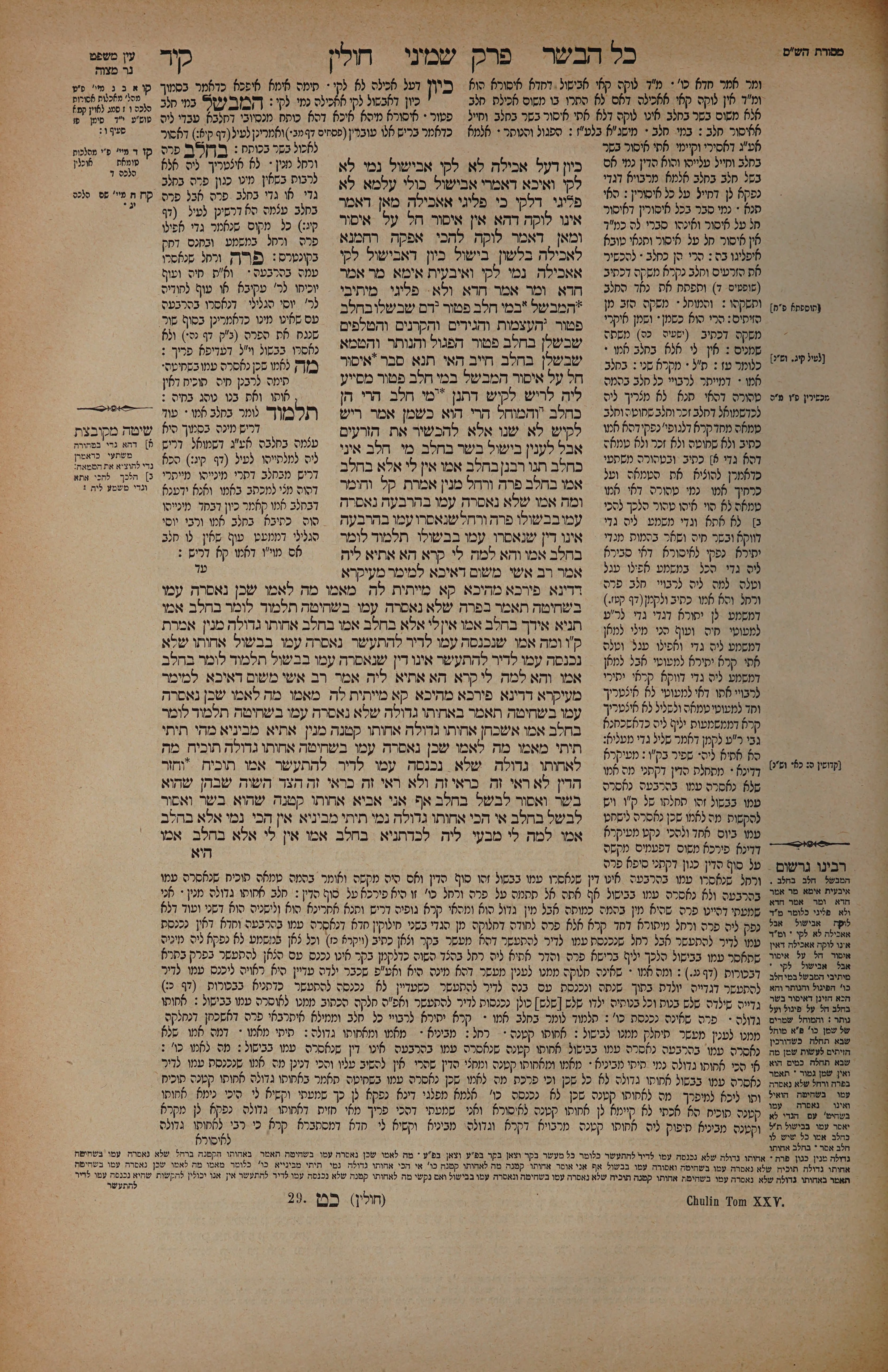 Chullin 114 — amud alef
