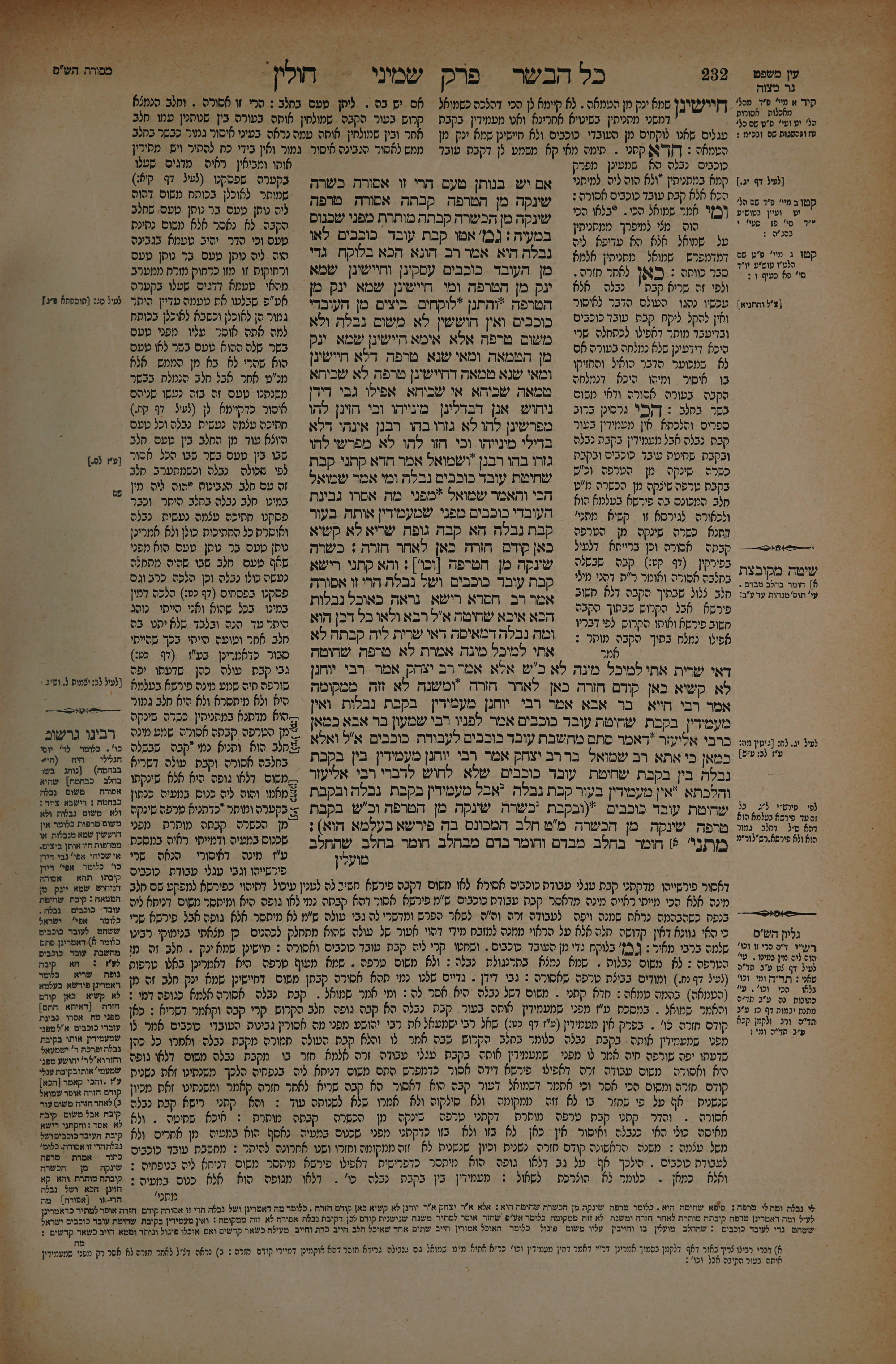 Chullin 116 — amud beis
