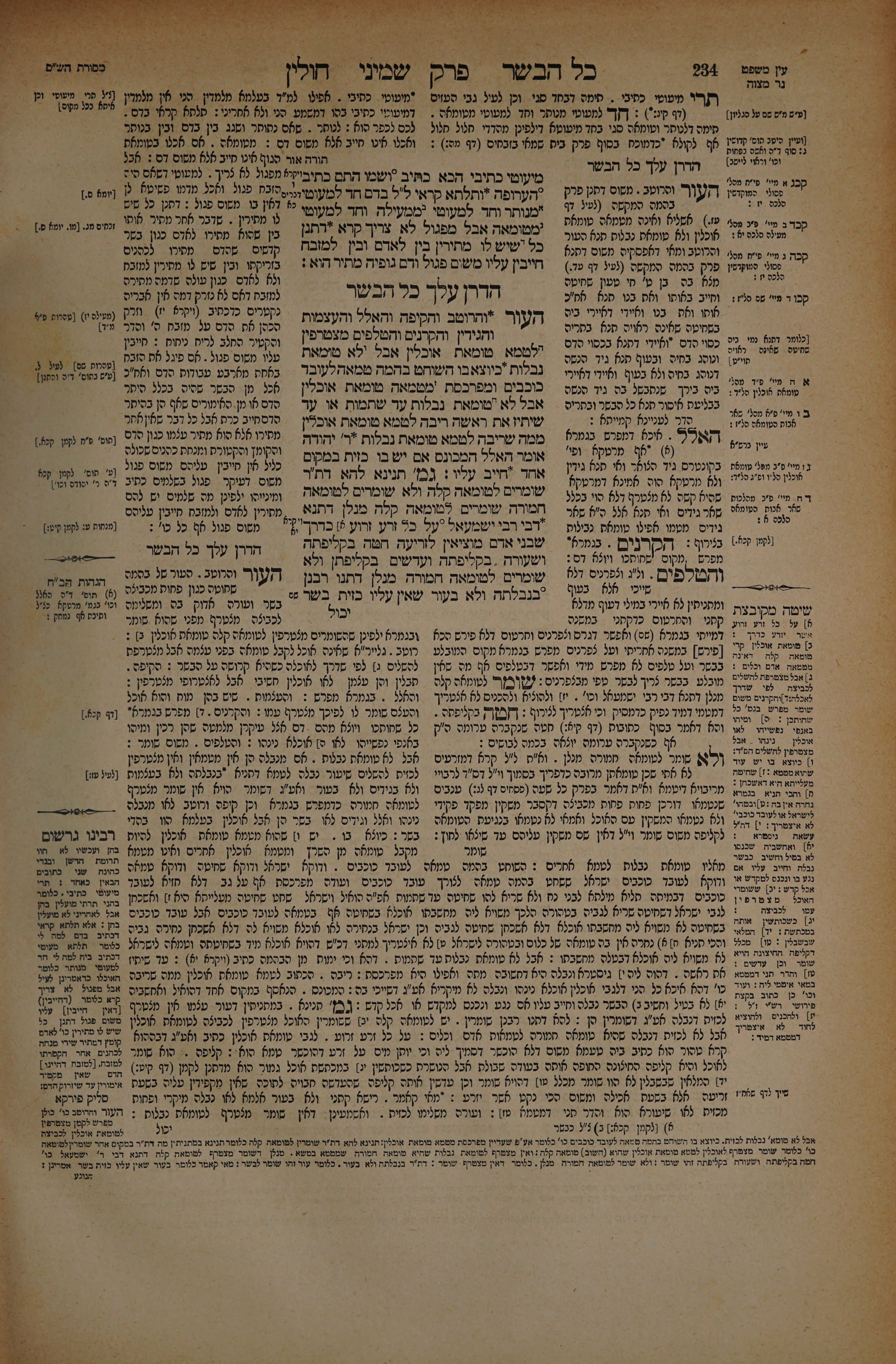 Chullin 117 — amud beis