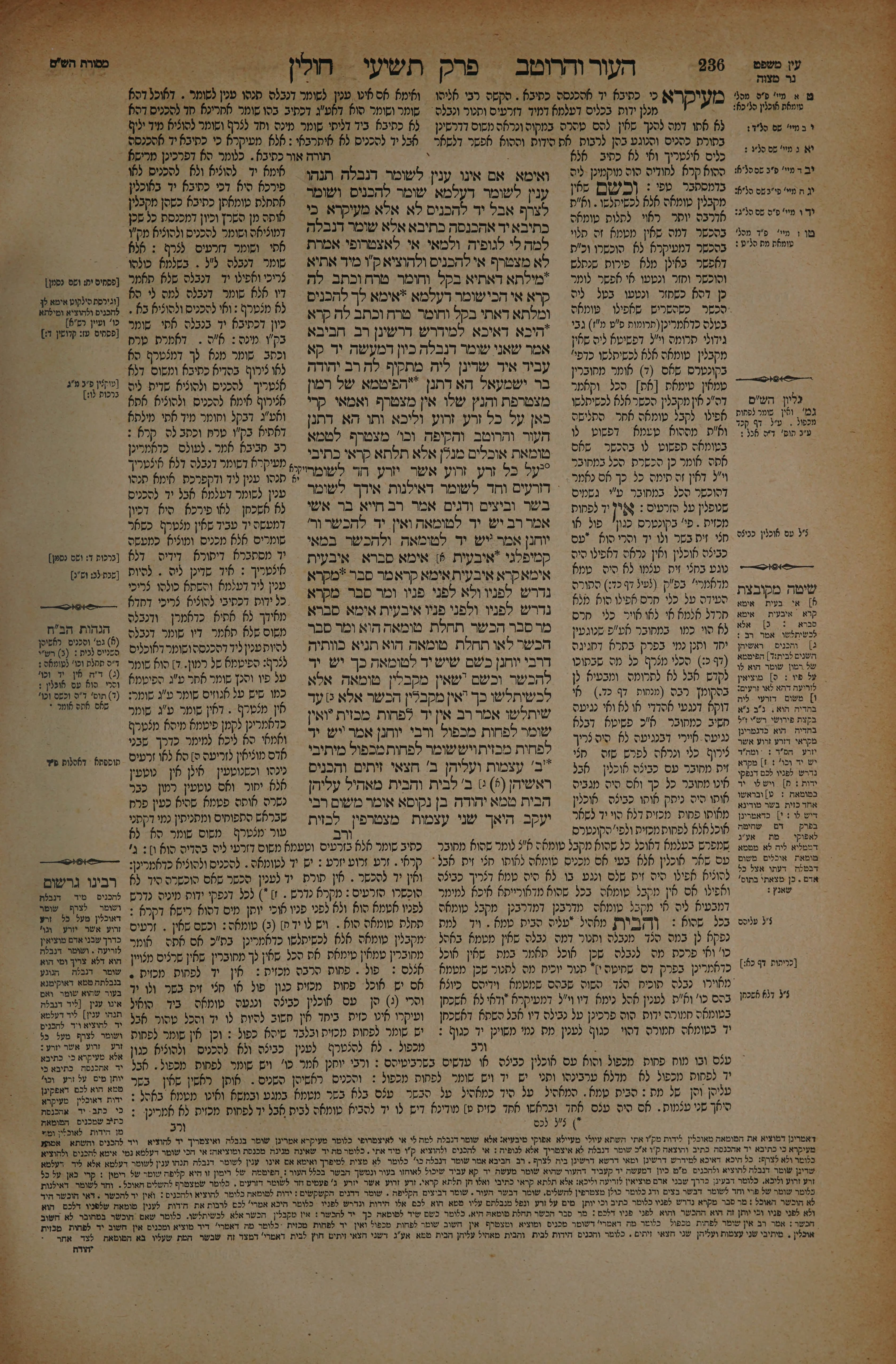Chullin 118 — amud beis
