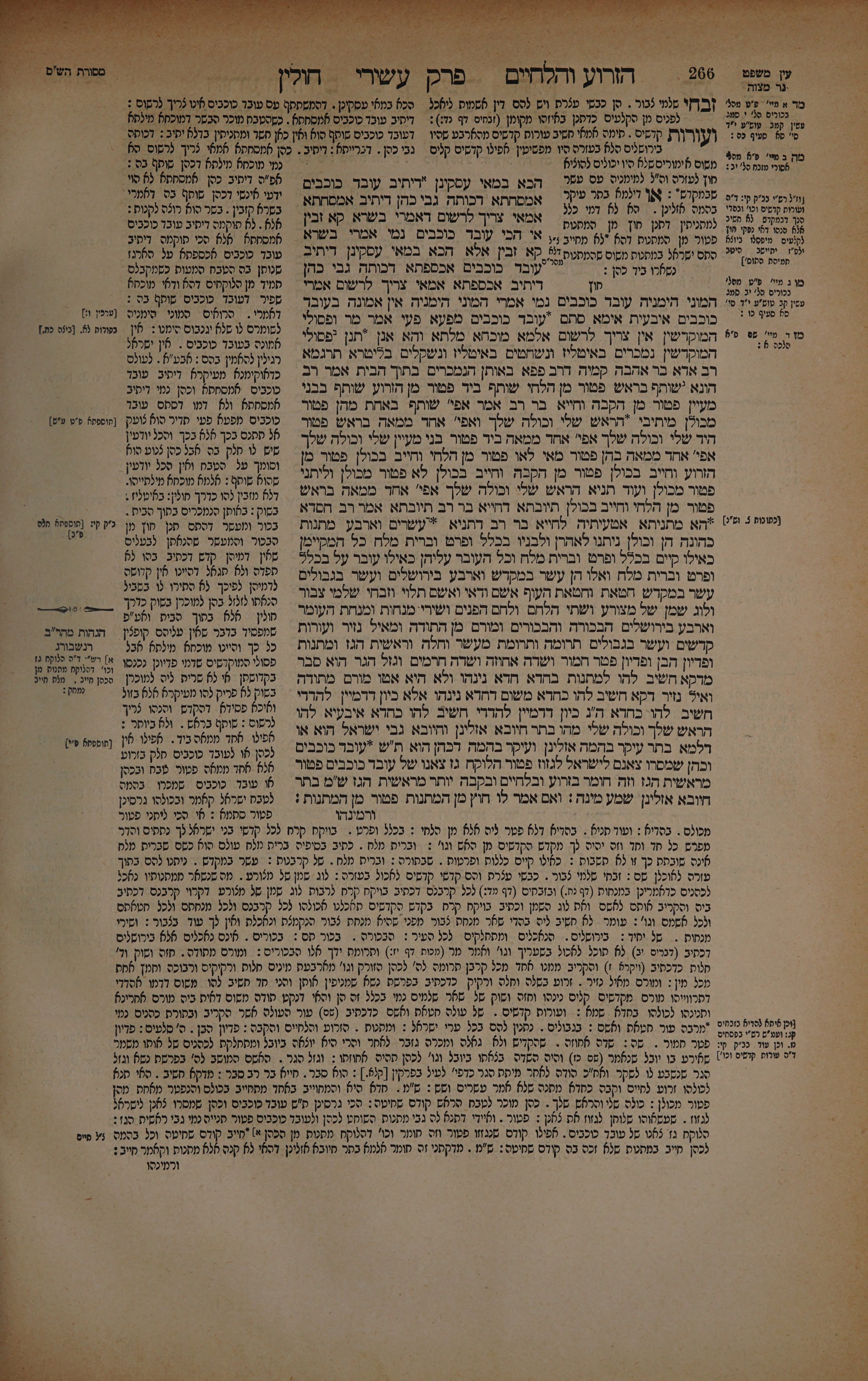 Chullin 133 — amud beis