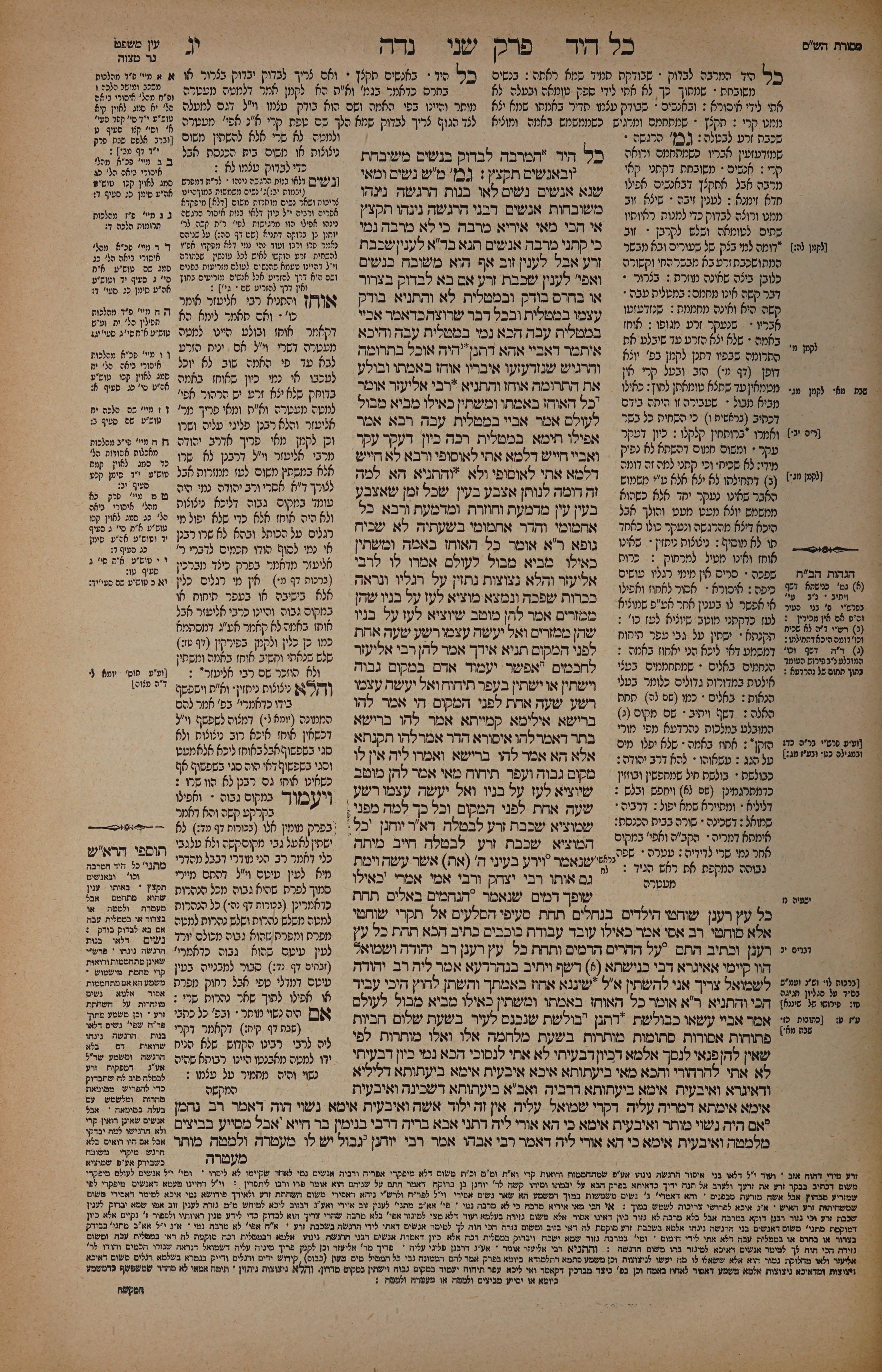 Niddah 13 — amud alef