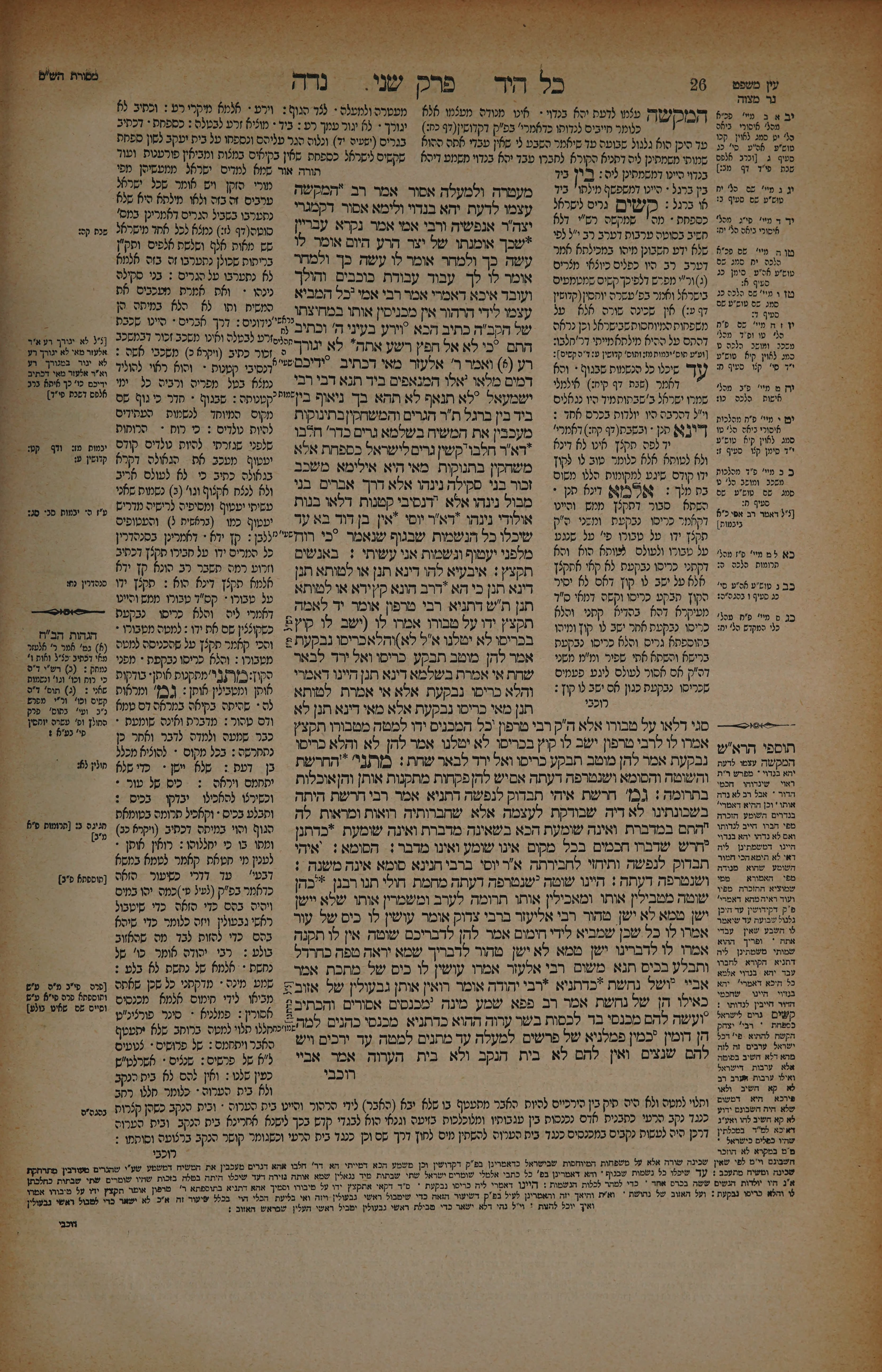 Niddah 13 — amud beis