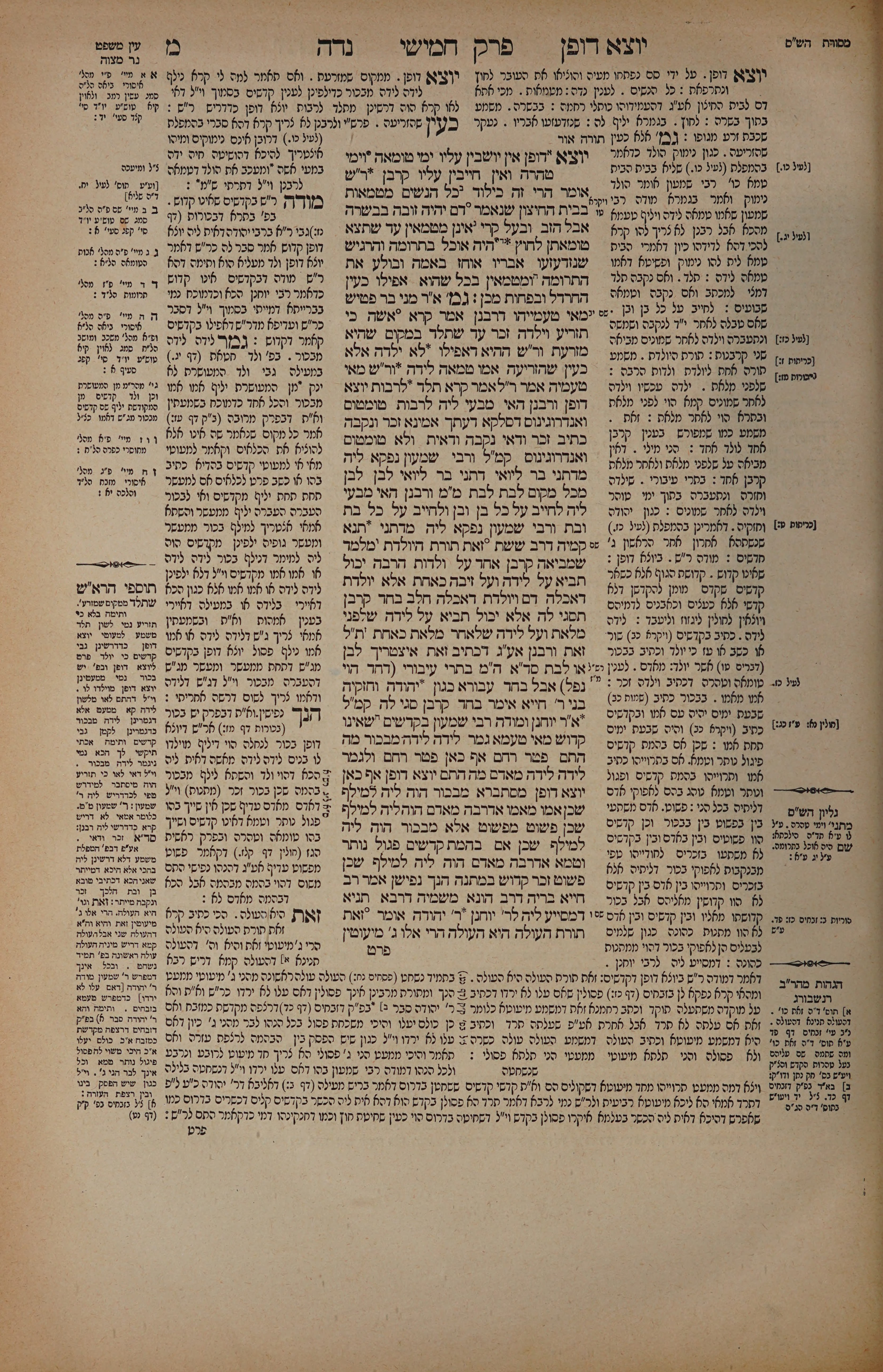 Niddah 40 — amud alef