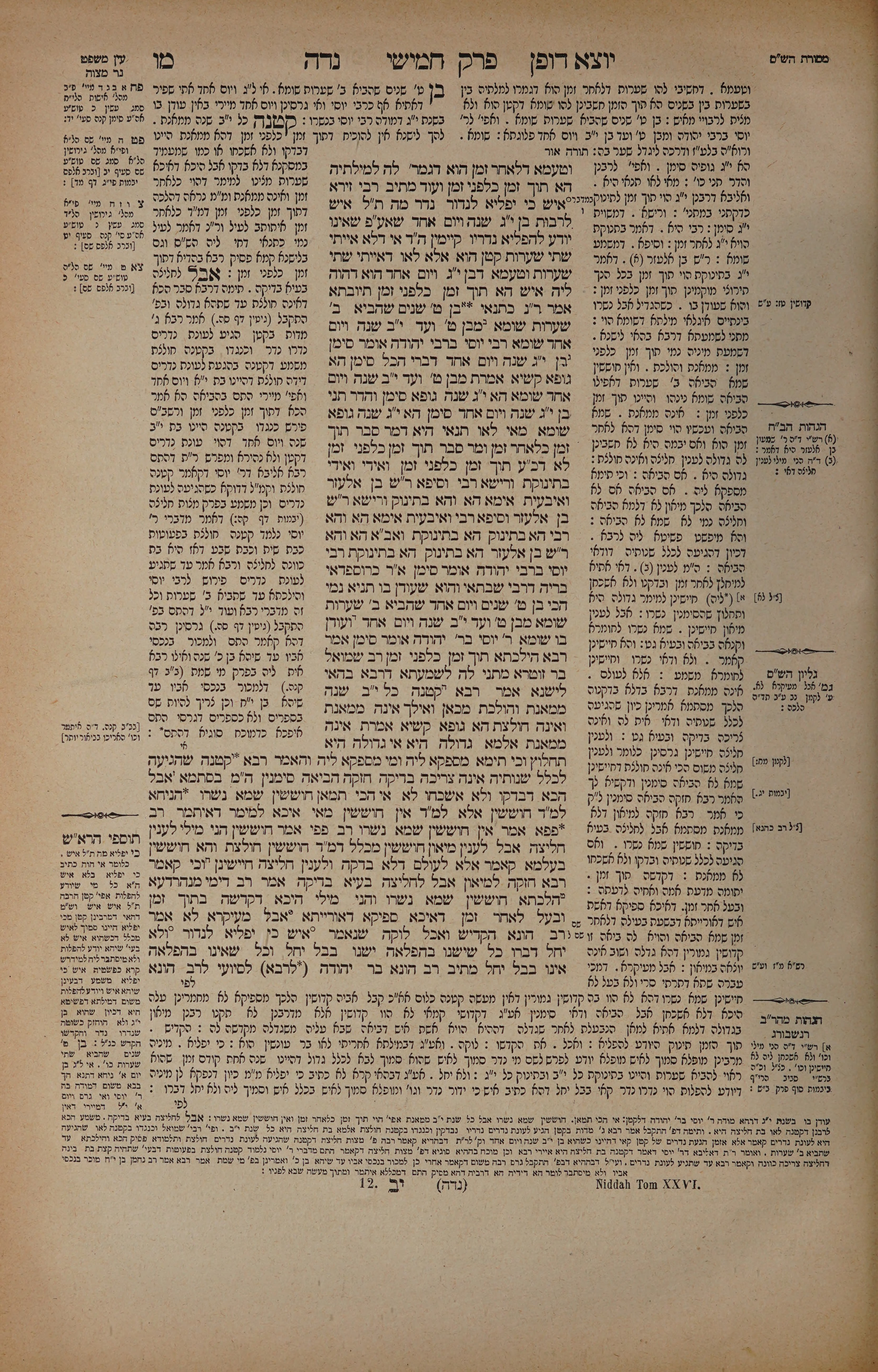 Niddah 46 — amud alef