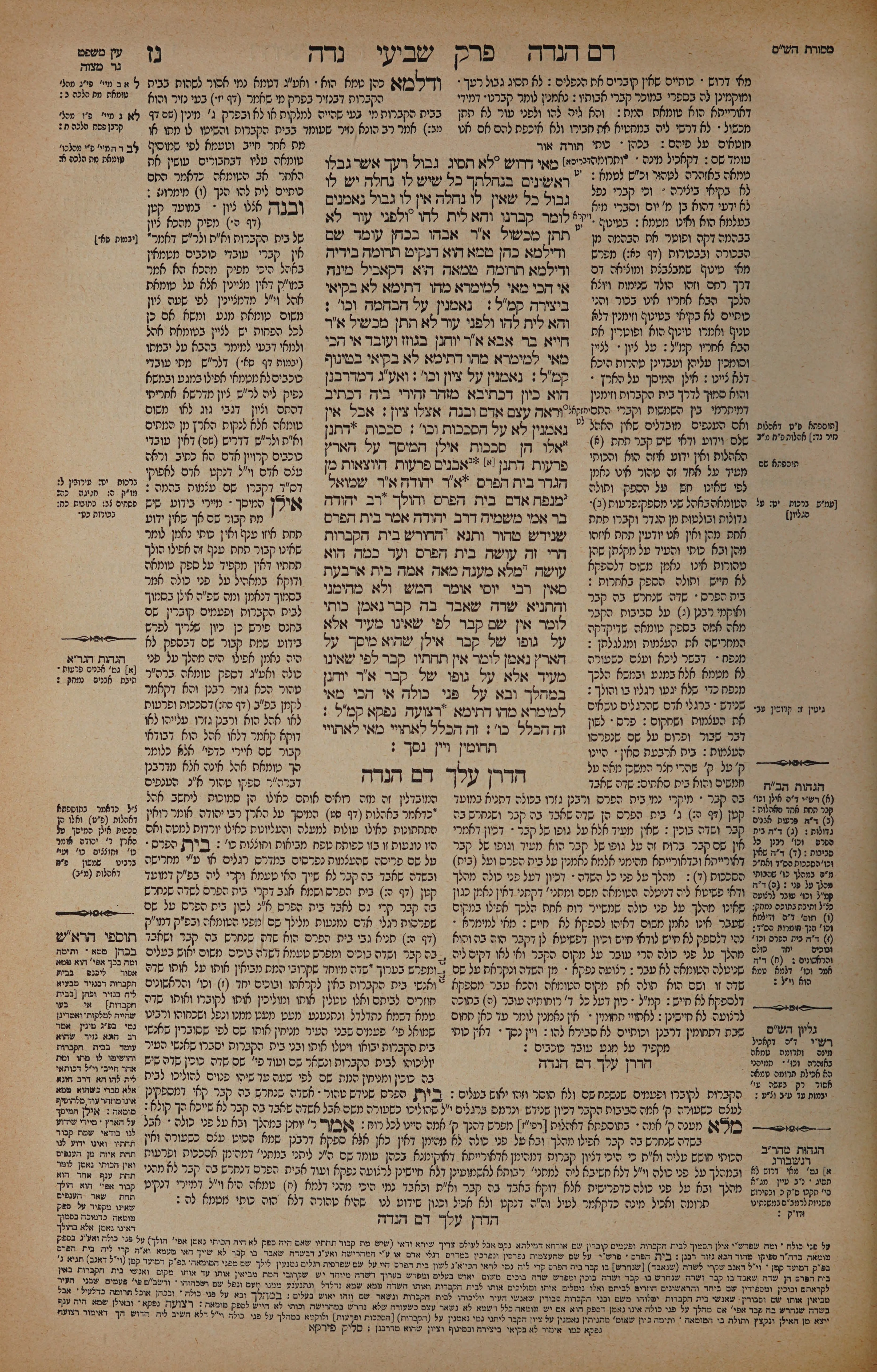 Niddah 57 — amud alef