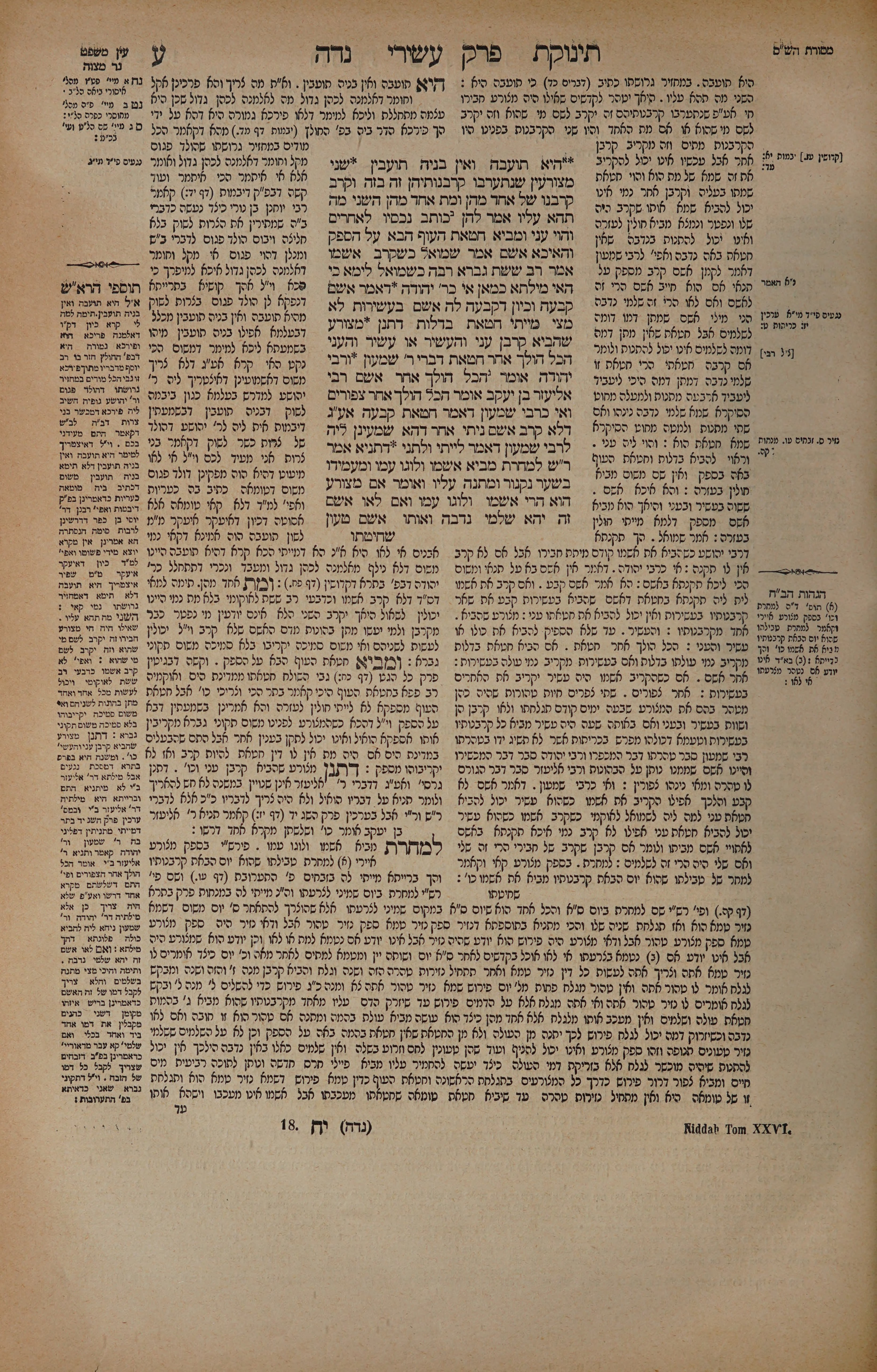 Niddah 70 — amud alef