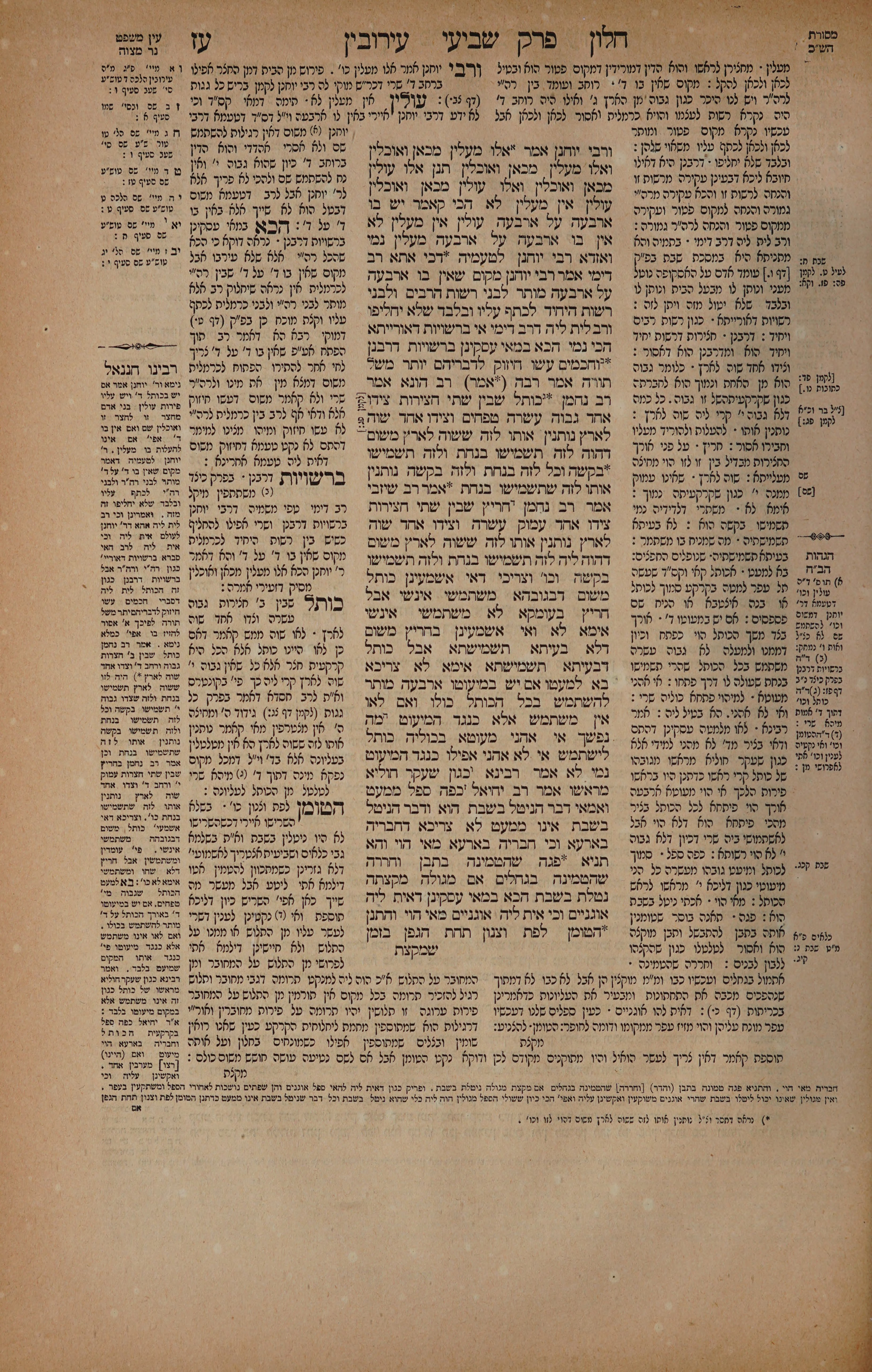 Eruvin 77 — amud alef